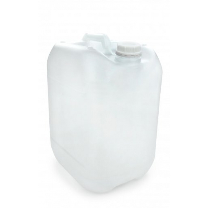 Plastični kanistar 20 litara natural UN s bijelim čepom (1 karton